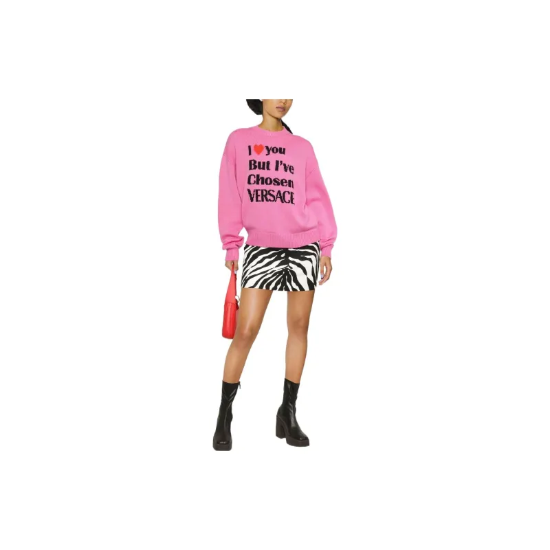 VERSACE FW22 Sweater Women's Pink-1