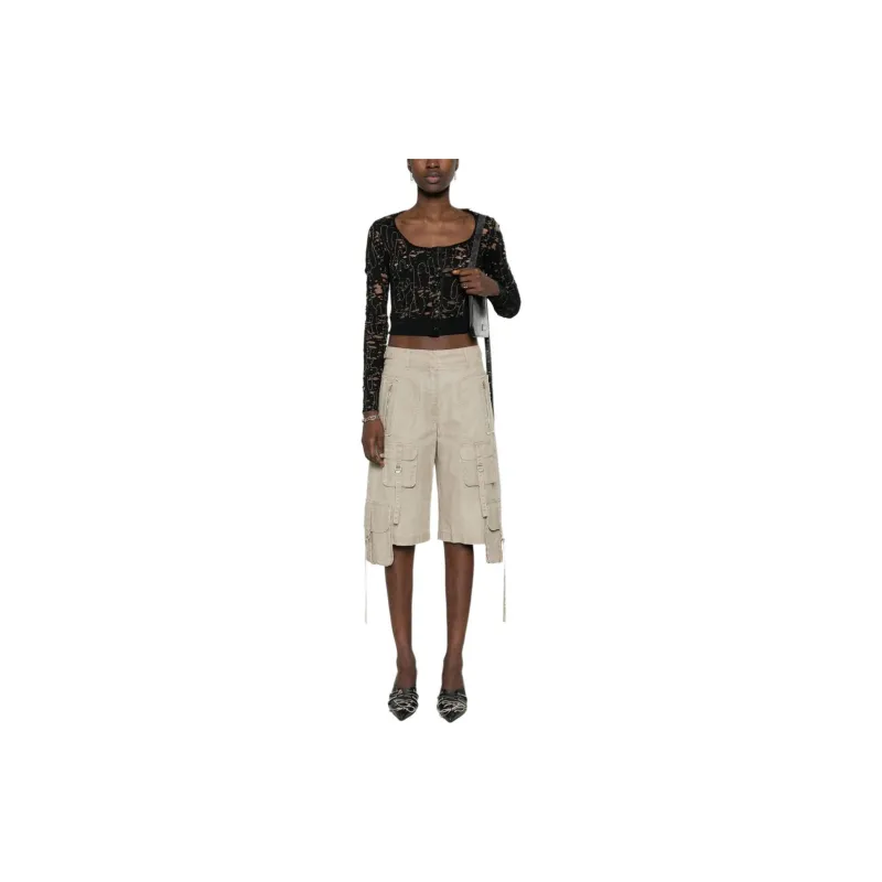 DIESEL T Simonne Dev Cut Out Cropped Top-2