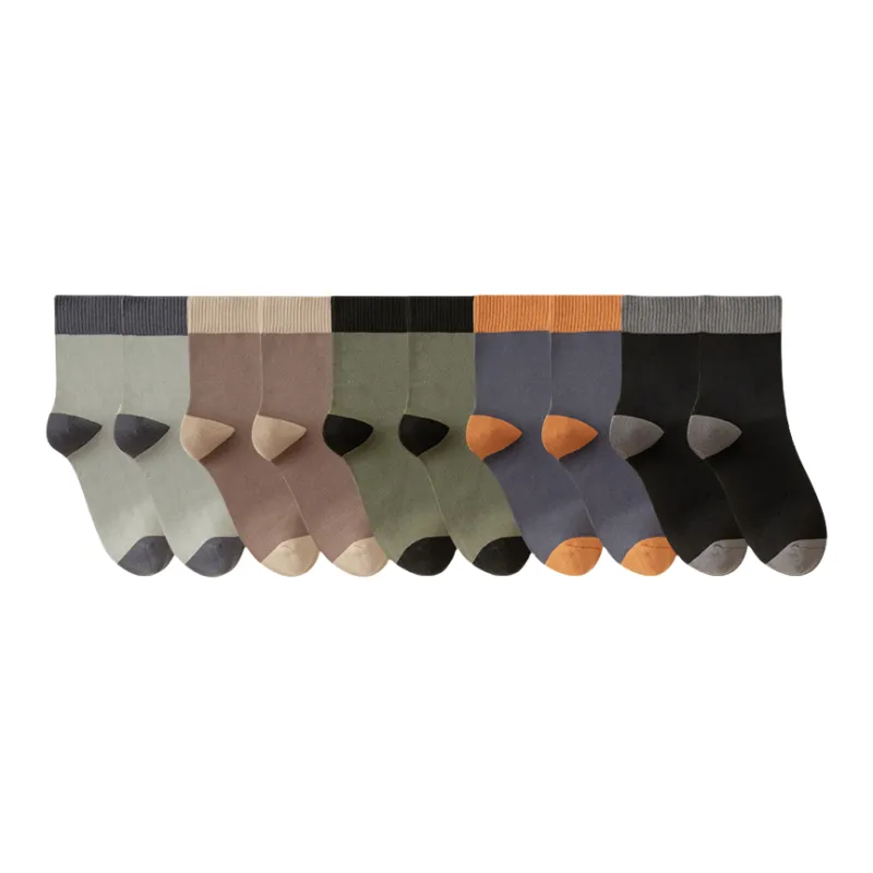 Lan Miao Mid Calf Socks Men's 10 Pack-0