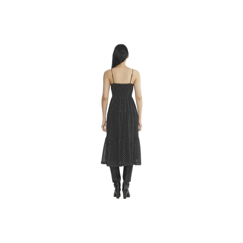 ARITZIA Wilfred Tuberose Dress Slip Dresses Women's Black/White-4