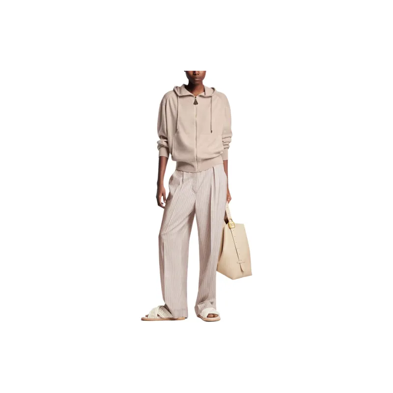 LOUIS VUITTON Cashmere Zip Up Hoodie-1
