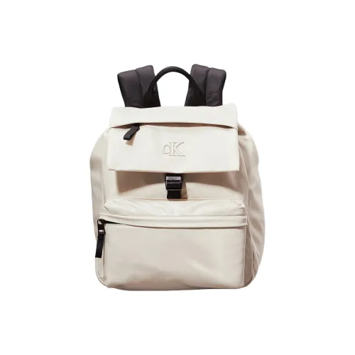 calvin boot KLEIN Polyester Backpack Kids' White