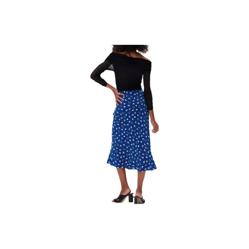 DVF Diane Von Furstenberg Delphine Polka Dot-print Skirt-3