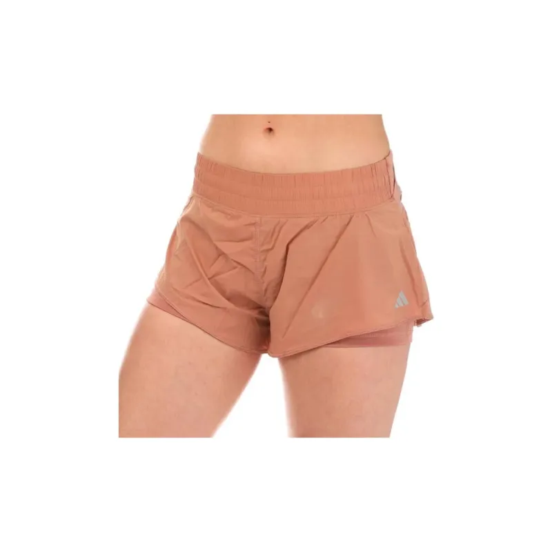 Adidas Sports Shorts Women's Red Brown-1