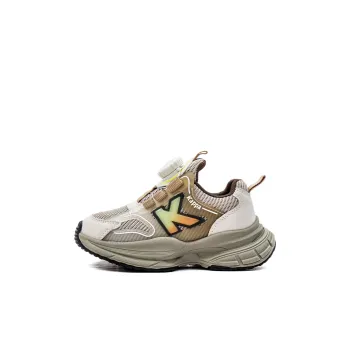 KAPPA KIDS Low Top Kids' Running Shoes Beige Brown Kids'