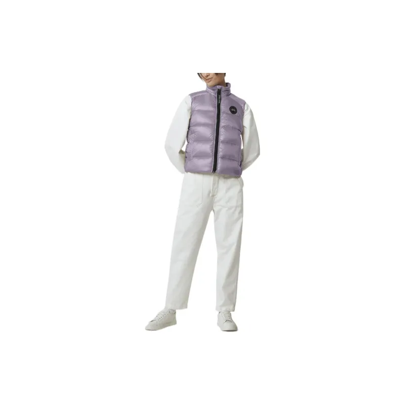 Canada Goose Vest Women's Thistle Flower Purple-2