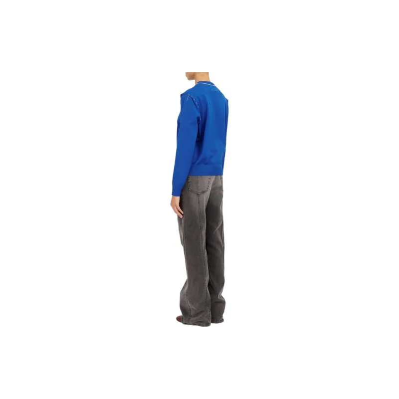 MM6 Maison Margiela Sweater Women's Blue-5