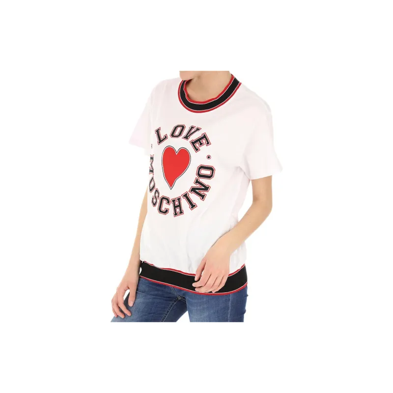 LOVE MOSCHINO T Shirt Women's White-3