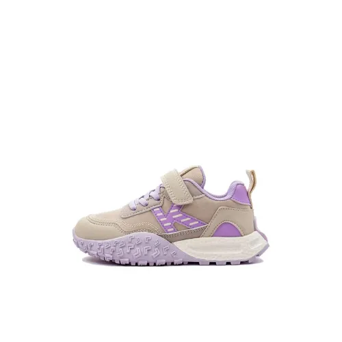 KAPPA KIDS Anti-Slip Wear-Resistant Kids Lifestyle Shoes Pink Purple Kids'