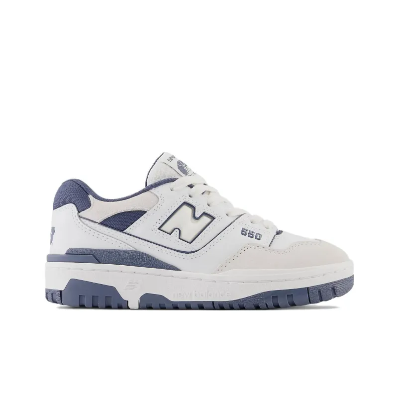 New Balance 550 White Vintage Indigo GS-1
