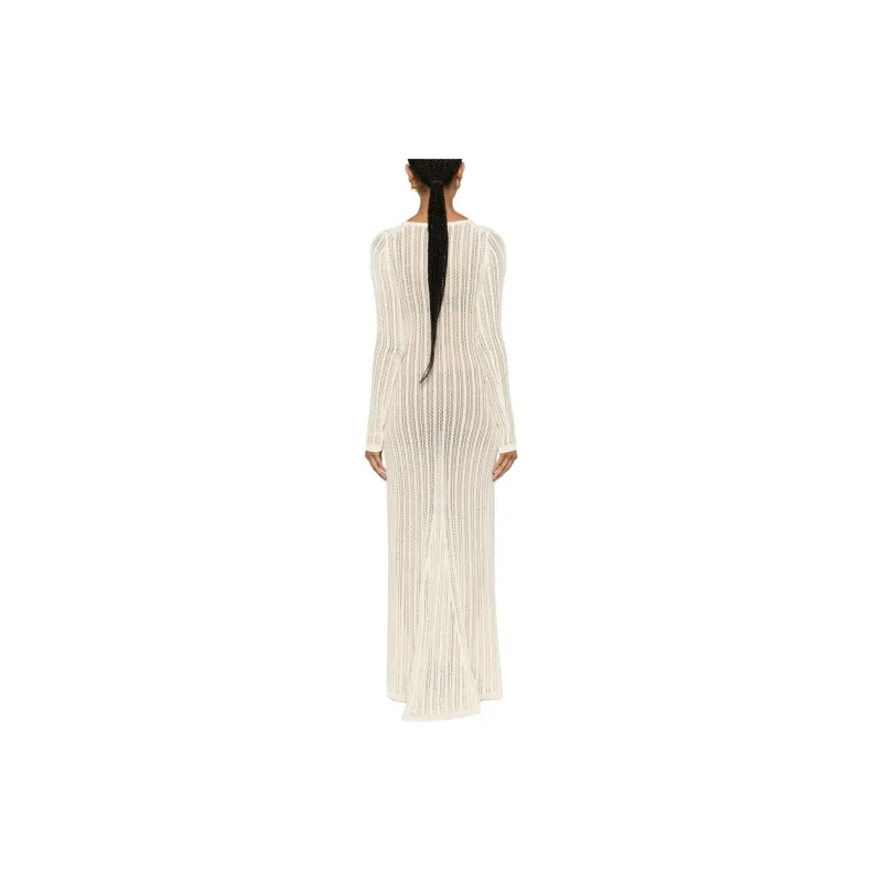 NANUSHKA Open knit Long Dress-2