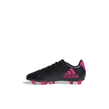 Adidas Slip Resistant Shock Absorbers With Abrasion Resistant Properties Low Top Kids' Soccer Shoes Black Pink Kids'