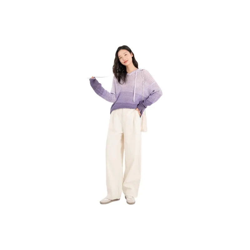 Fragment Sweater Women's Purple-3
