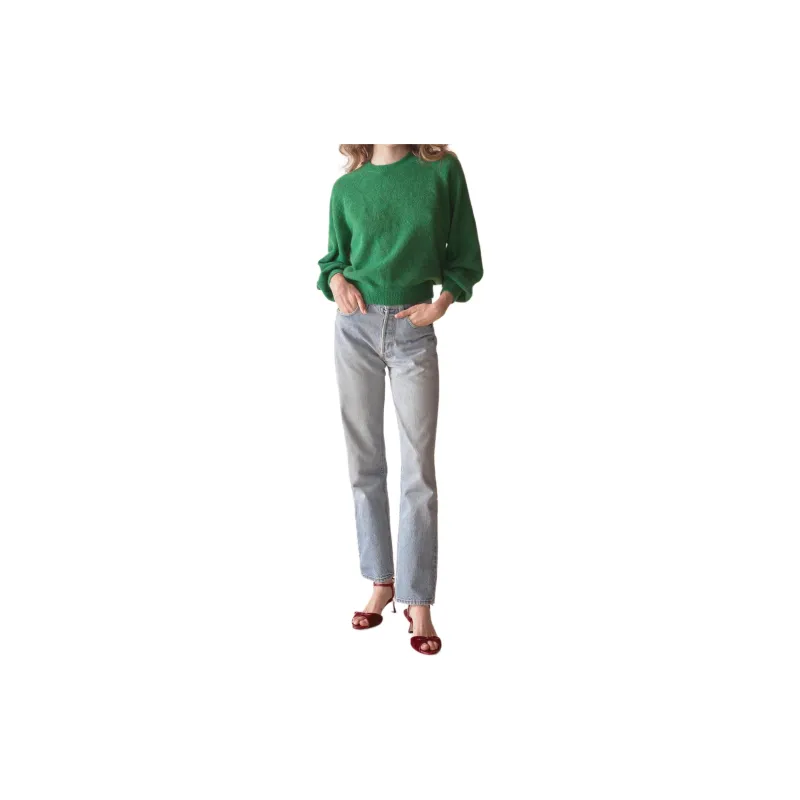 DOEN MARSENA SWEATER Sweater Women's Evergreen Green-1