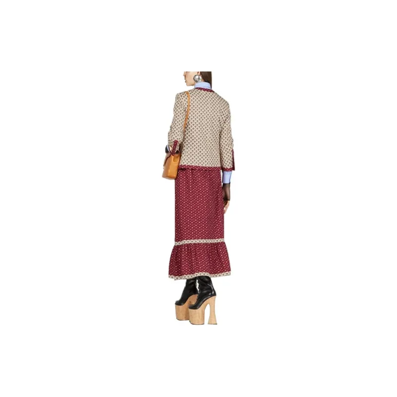 GUCCI Jackets Women's Red-2