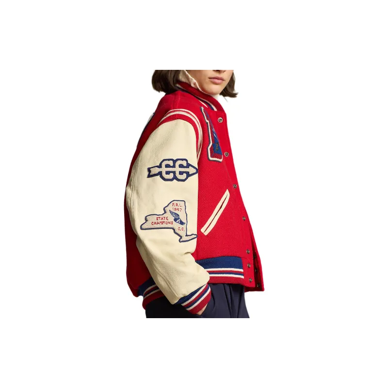 Polo Ralph Lauren FW24 Jackets Coats Women's Red-4
