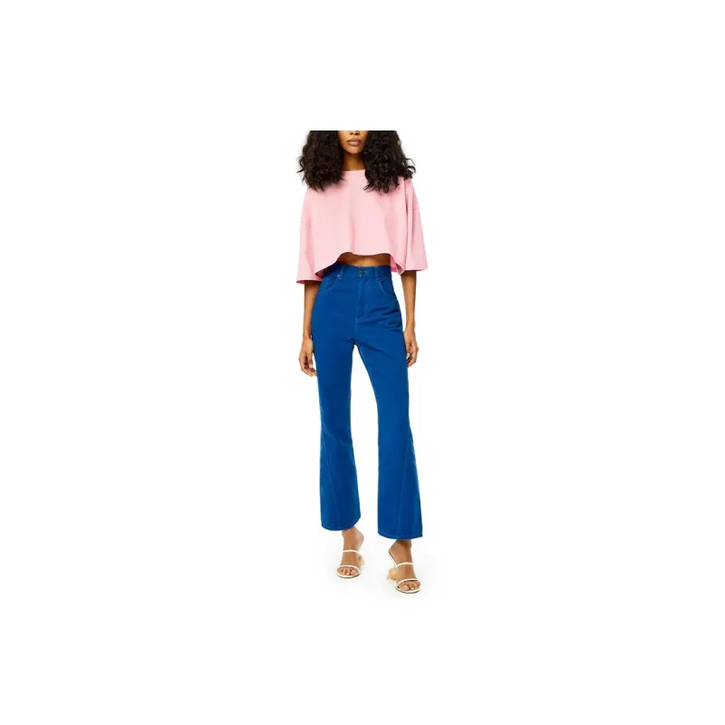 LOEWE SS22 Crop Tops Women's Pink-1