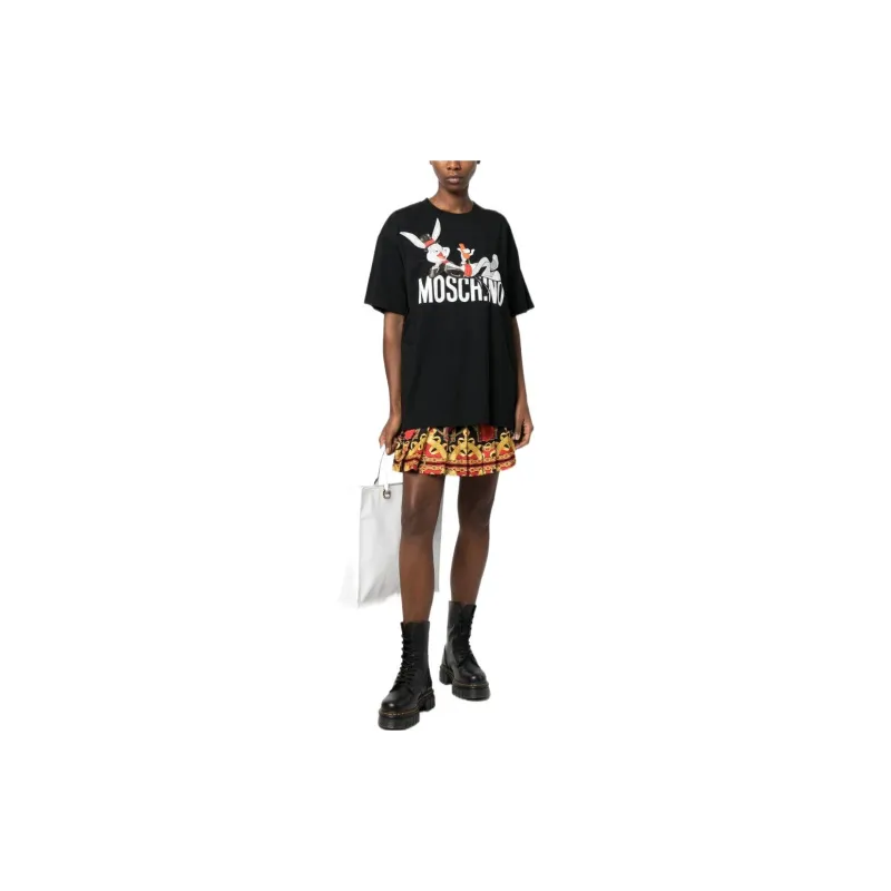 MOSCHINO T Shirts Women's Black-2