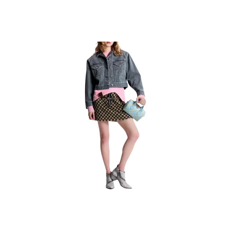 LOUIS VUITTON Washed Denim Jacket-1