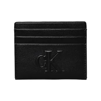 CALVIN KLEIN Artificial Leather Card Holder Women's Black