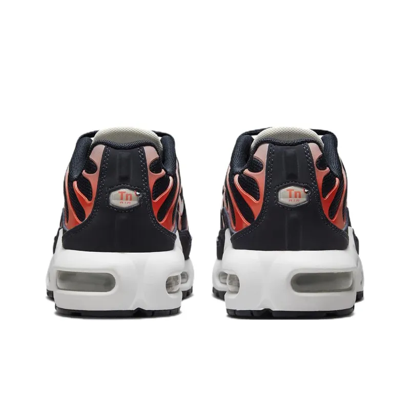 Nike Air Max Plus GS 'Dark Obsidian Bright Crimson'-4