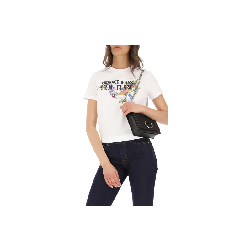 VERSACE JEANS T Shirts Women's White-1