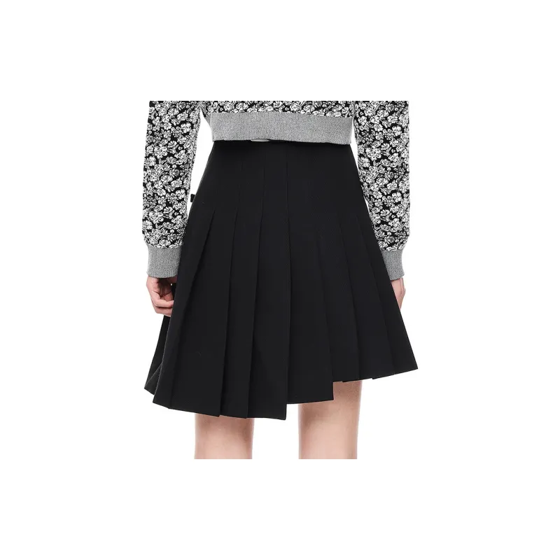 D'zzit Casual Short Skirts Women's Black-3