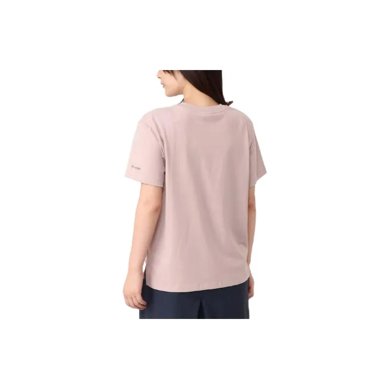 Columbia T Shirts Women's Pink-5
