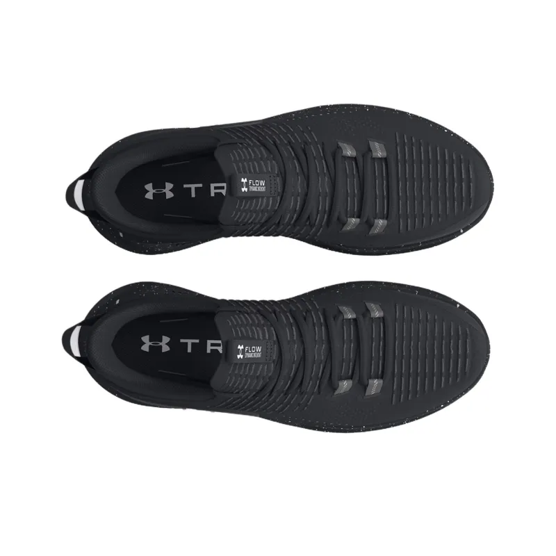Under Armour Flow Dynamic UA Dynamic IntelliKnit Cushioning Wear Resistant Low Top Training Shoes Women's Black-3