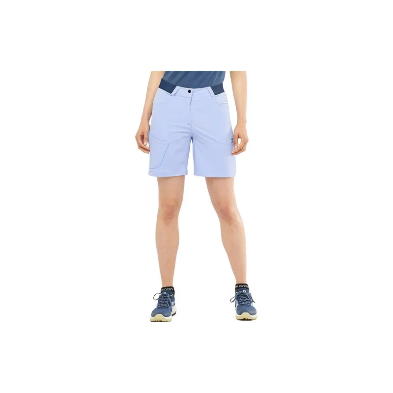 SALOMON Sports Shorts Women's Tranquil Blue-1