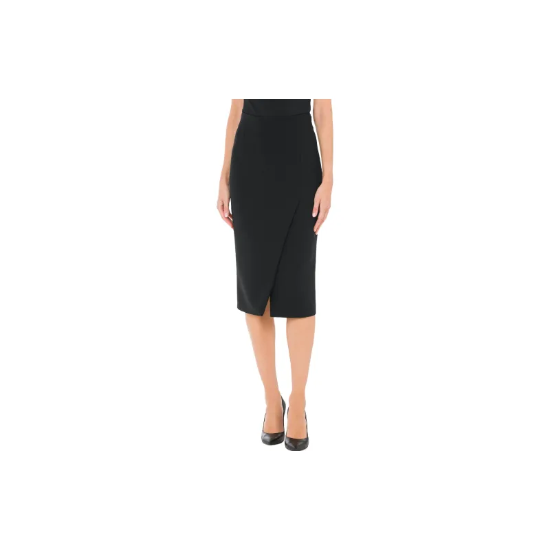 MOSCHINO Slit-Detailed Pencil Skirt-1