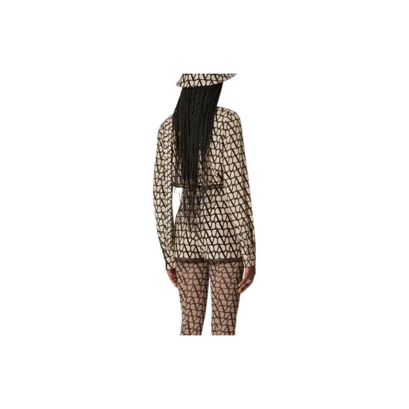Valentino Toile Iconographe Long Sleeved Blouse-1