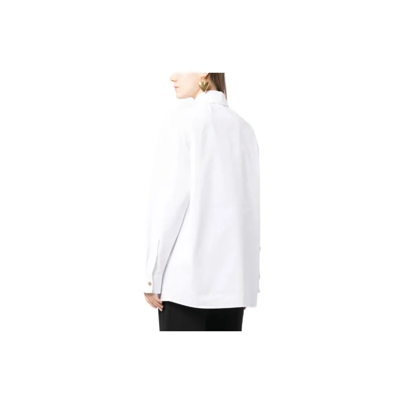 VERSACE Cut out Detail Long sleeve Shirt-2