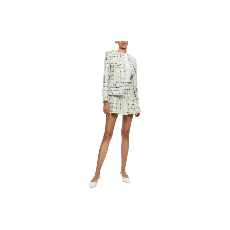 ALICE+OLIVIA Zona Mini Skirt-2