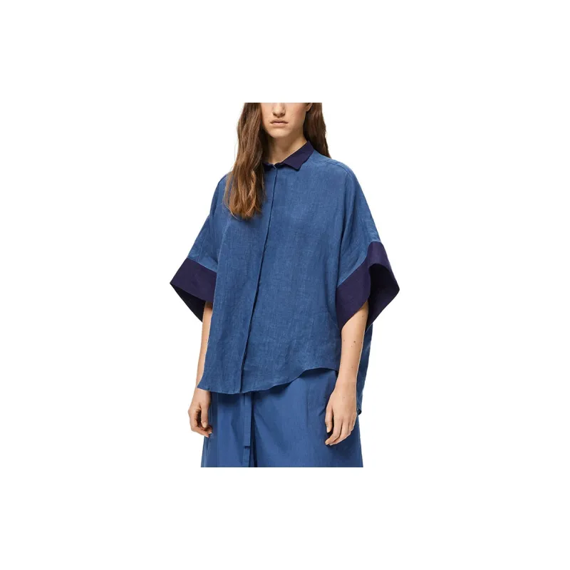LOEWE Shirts Women's Blue-2