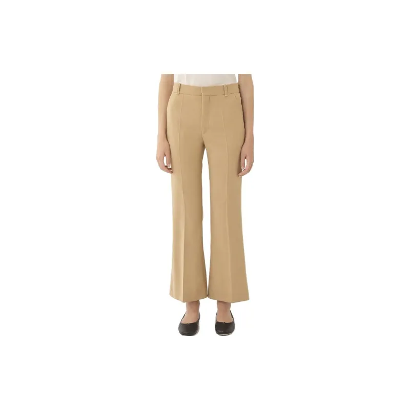 Chloé Cropped Bootcut Pants-1