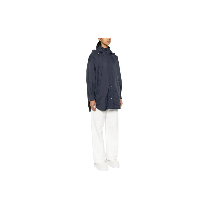 HERNO Hooded Lightweight Parka Coat-3
