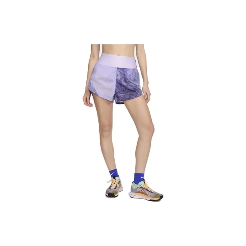 Nike Trail Repel Casual Shorts Women's Lilac Purple-2