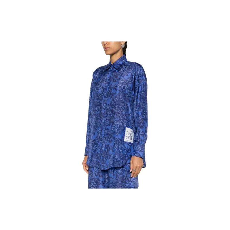 Zimmermann Ottie Relaxed Long Sleeved Shirt-3