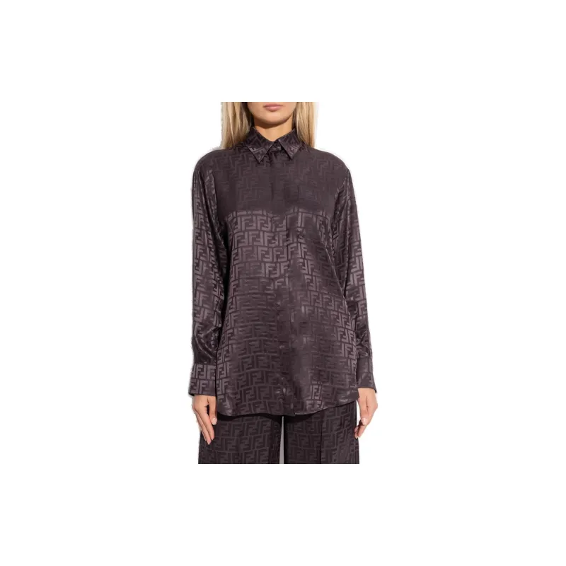 FENDI Shirt Women's Dark Purple-1