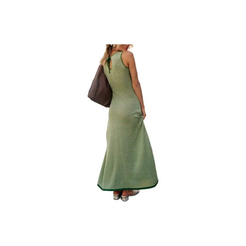 PRINCESS POLLY TAVISON MAXI DRESS Sleeveless Dress Women's GREEN/Green-2