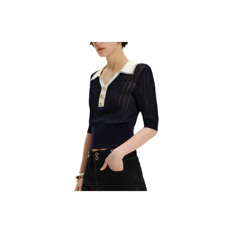 KARL LAGERFELD SS24 Knitwear Women's Blue-5