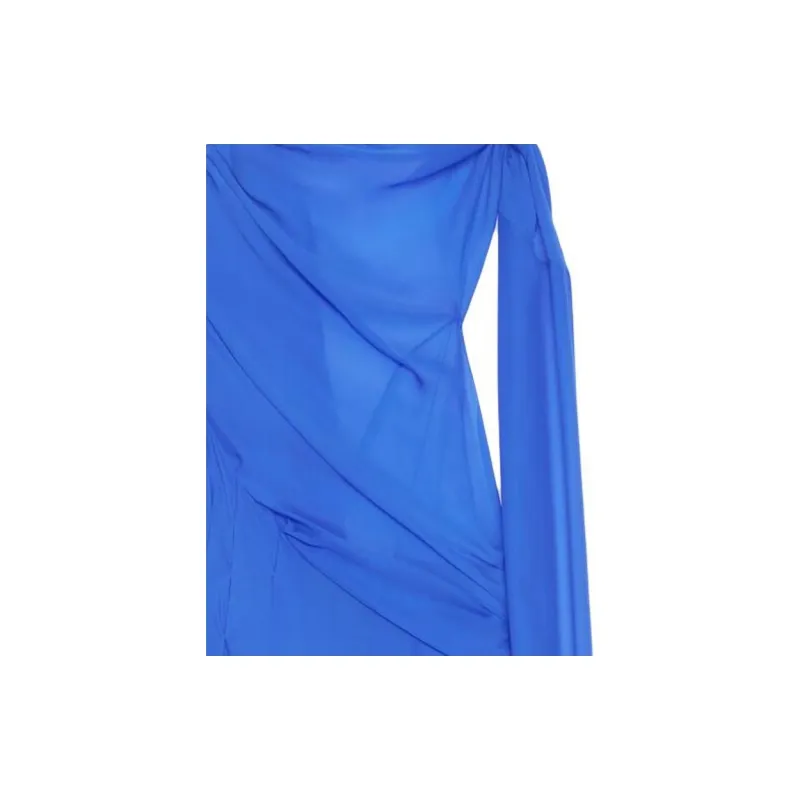Givenchy Draped Silk Maxi Dress-2
