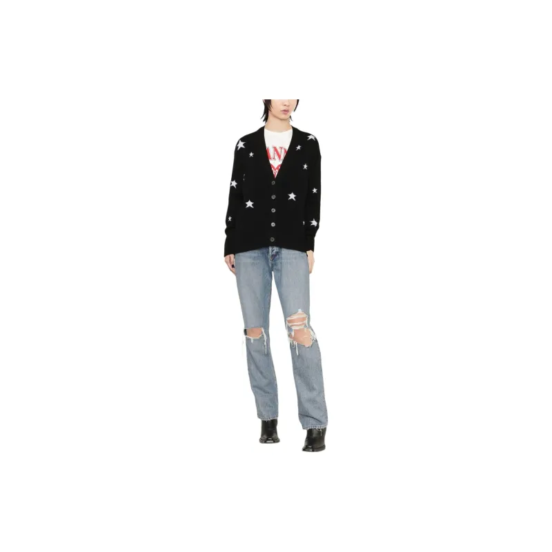 Zadig & Voltaire Stars Buttoned Cardigan-1
