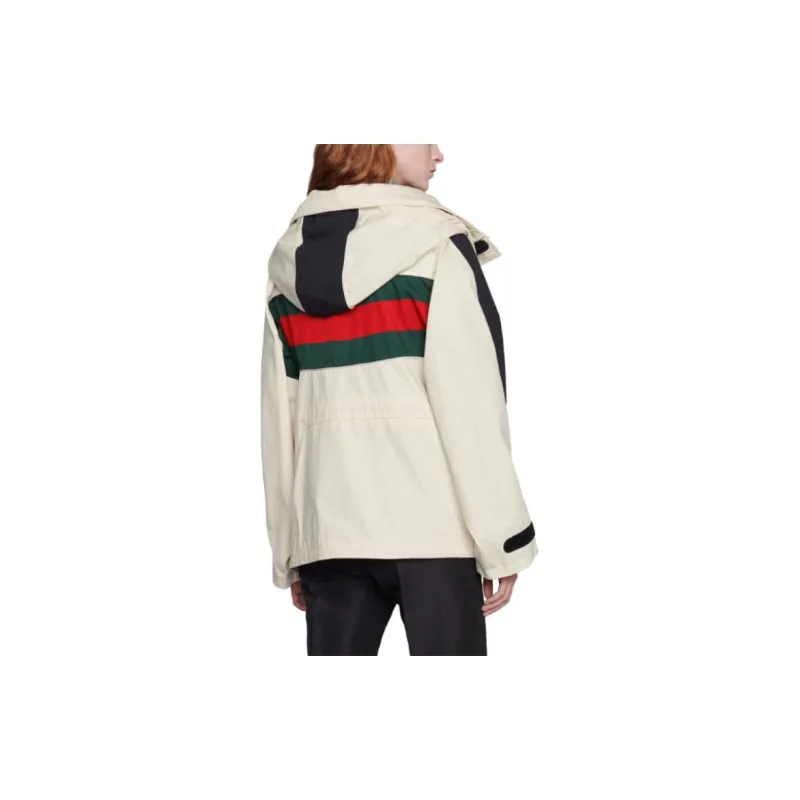 GUCCI The Hacker Project Jackets Coats Women's Beige-3