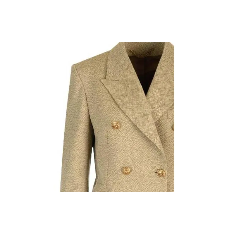Golden Goose Jacquard Double breasted Blazer-4