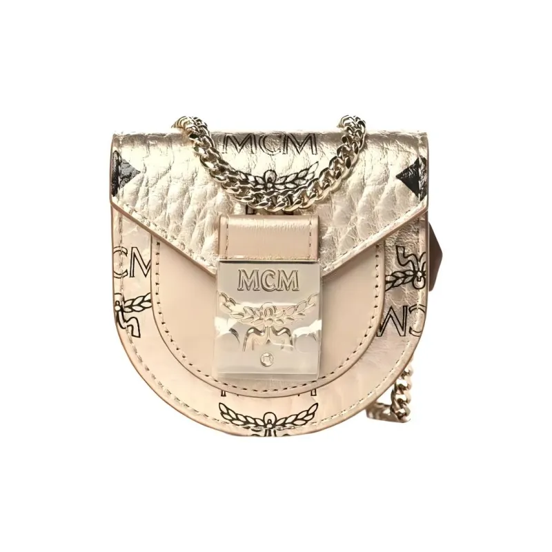 MCM Tracy Visetos Crossbody Bags-1