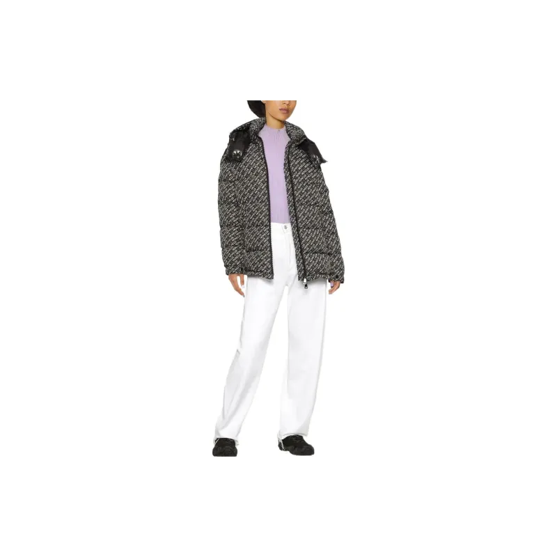 Moncler Logo Pattern Down Jacket-1