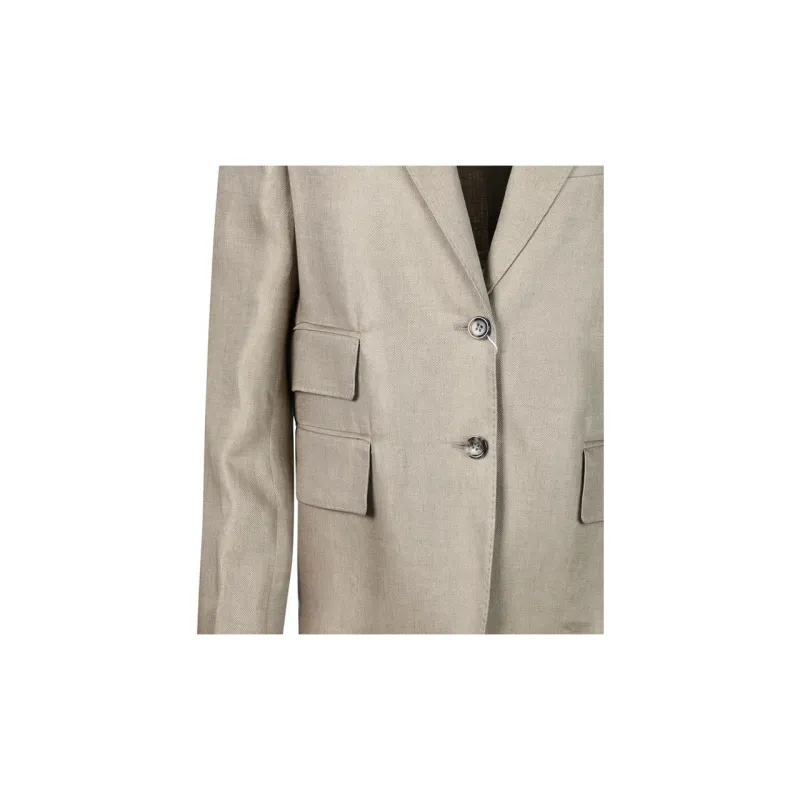 MaxMara Dimitri Single Breasted Blazer-4