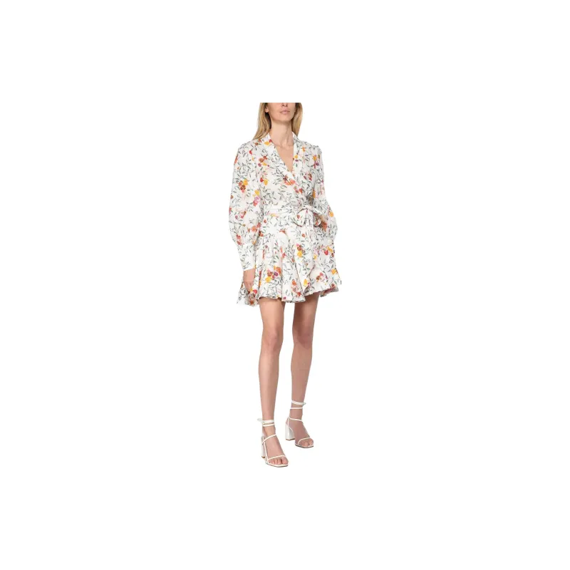 Zimmermann SS23 Long Sleeved Dress Women's White-2